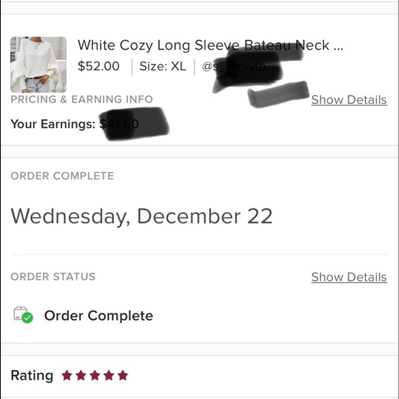 New Cozy Hot Pink Long Sleeve Bateau Neck Sweater - Picture 9 of 10